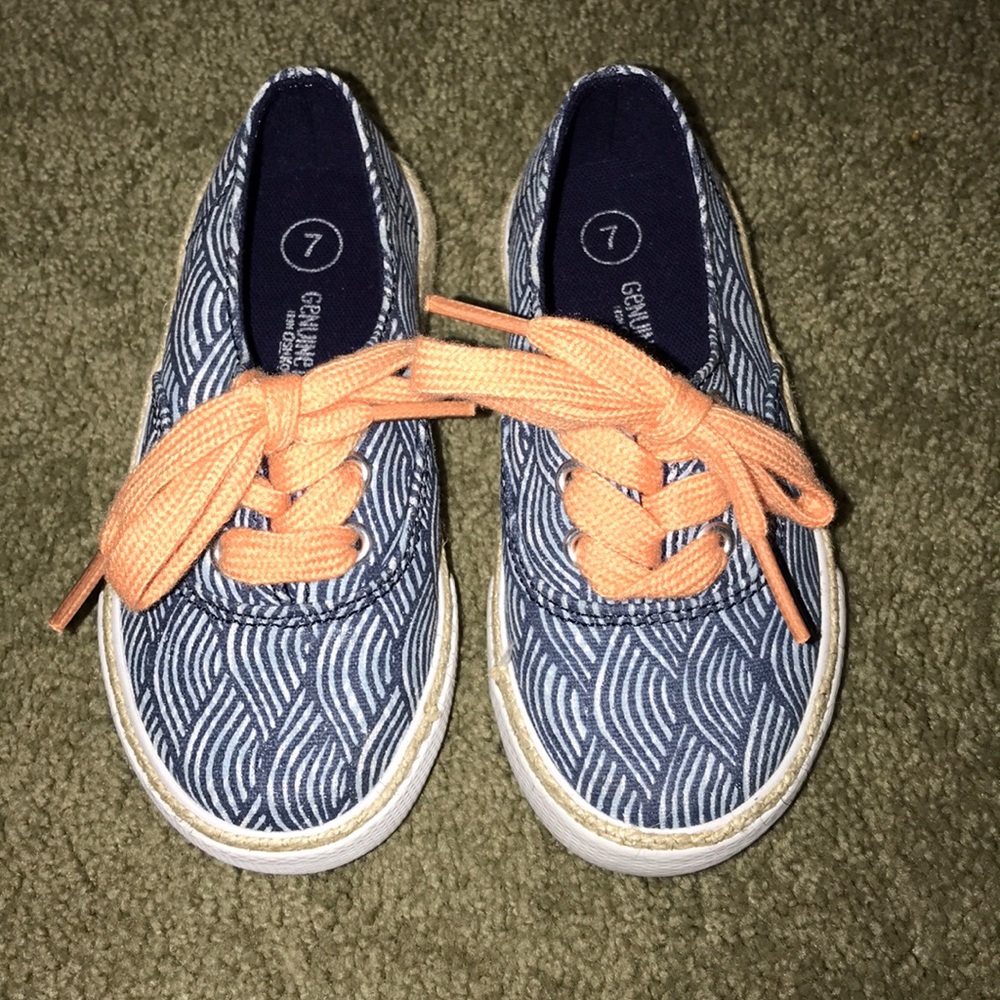 Blue boys shoes